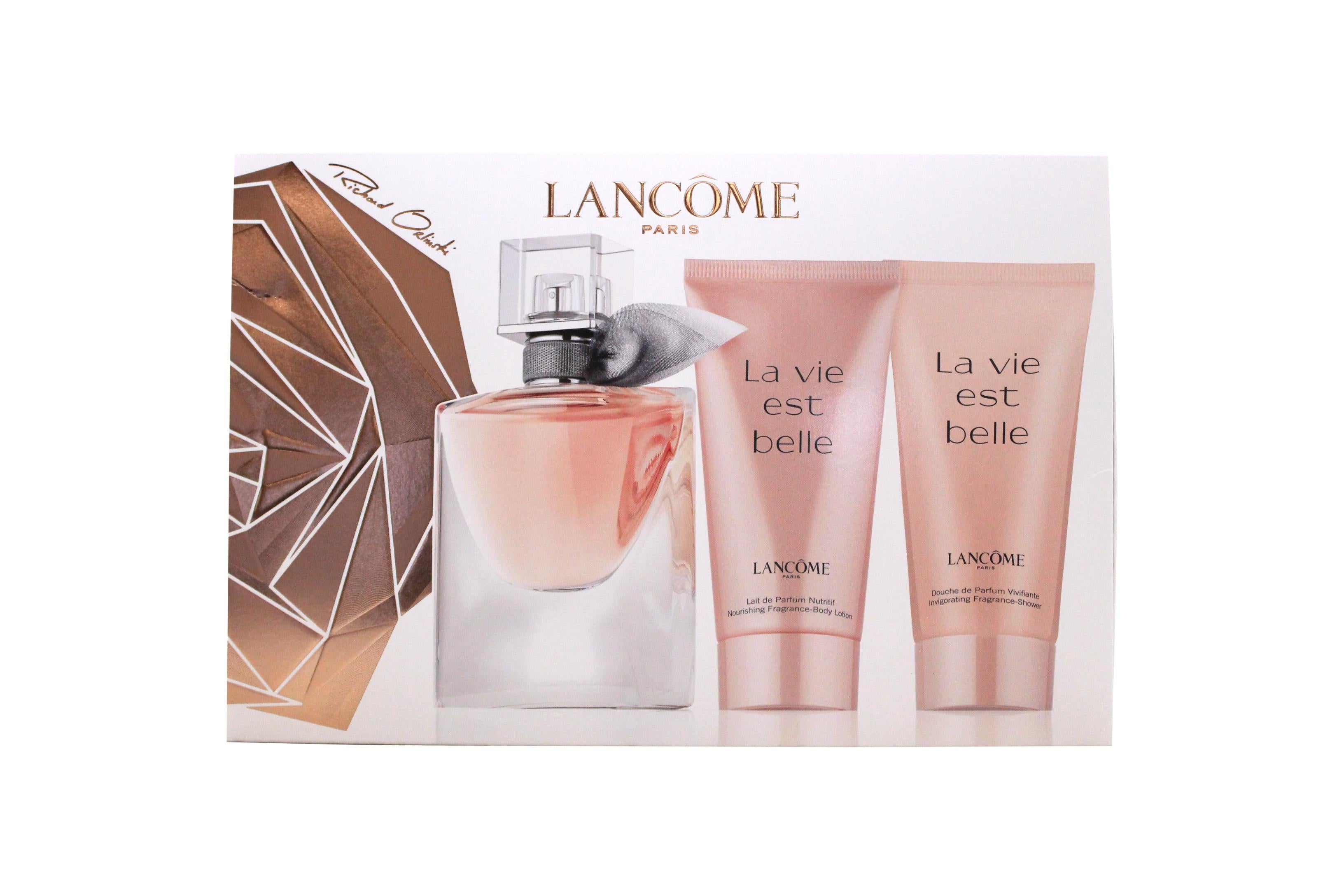 Lancome La Vie Est Belle Gift Set 30ml EDP - 50ml Body Lotion - 50ml Shower Gel - Peacock Bazaar