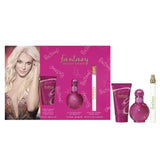 Britney Spears Fantasy Gift Set 30ml EDP Spray - 50ml Body Souffle - 10ml EDP Spray - Peacock Bazaar