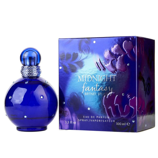 Britney Spears Midnight Fantasy Eau de Parfum 100ml, 50ml, & 30ml Spray - Peacock Bazaar