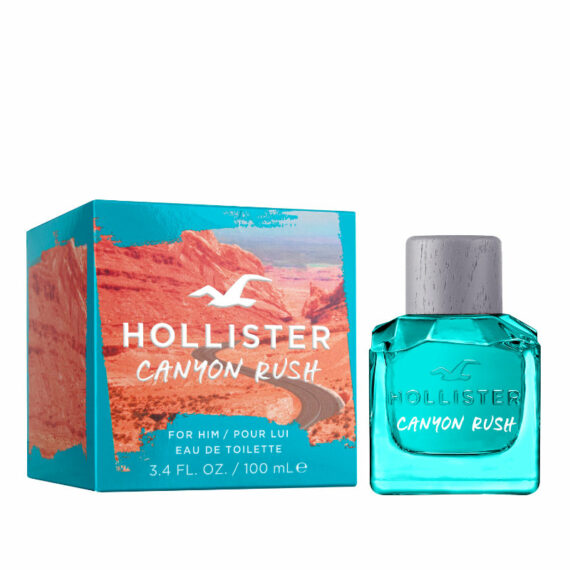 Hollister Canyon Rush For Him Eau de Toilette 100ml Spray - Peacock Bazaar