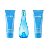 Davidoff Cool Water Gift Set 50ml EDT - 50ml Body Lotion - 50ml Shower Gel - Peacock Bazaar