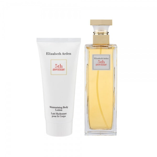 Elizabeth Arden Fifth Avenue Gift Set 30ml EDP - 50ml Body Lotion - Peacock Bazaar