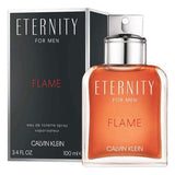 Calvin Klein Eternity Flame Eau de Toilette 100ml, 50ml, & 30ml Spray - Peacock Bazaar