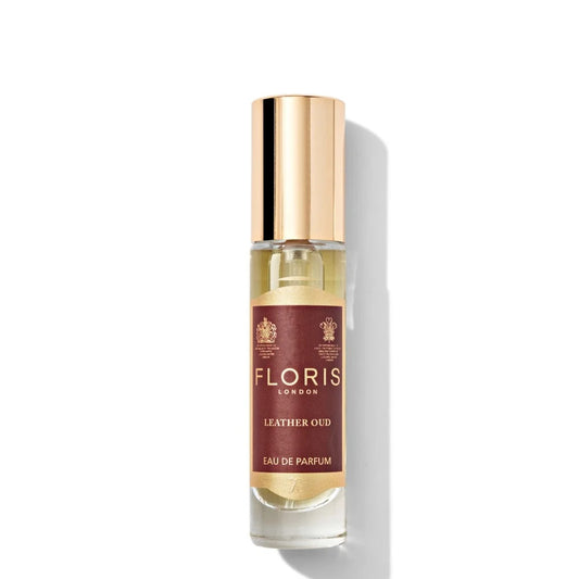 Floris Leather Oud Eau de Parfum 10ml Spray - Peacock Bazaar