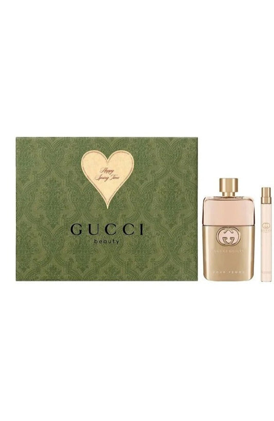 Gucci Guilty Pour Femme Gift Set 90ml EDP - 10ml EDP - Peacock Bazaar