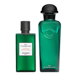 Hermès Eau d'Orange Verte Gift Set 100ml EDC - 80ml Hair & Body Shower Gel - Peacock Bazaar