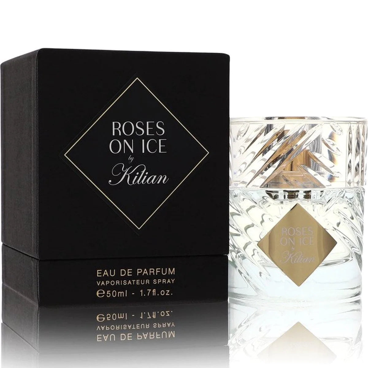 By Kilian Roses On Ice Eau de Parfum Refillable 50ml Spray - Peacock Bazaar