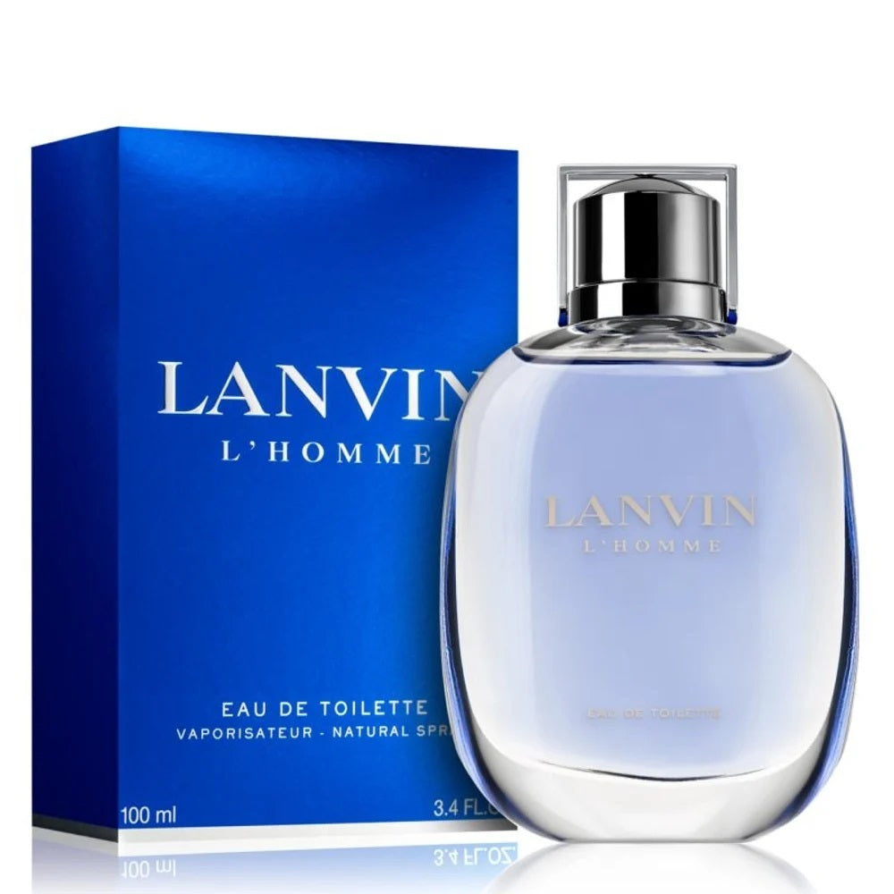 Lanvin L'Homme Eau De Toilette 100ml, & 30ml Spray - Peacock Bazaar