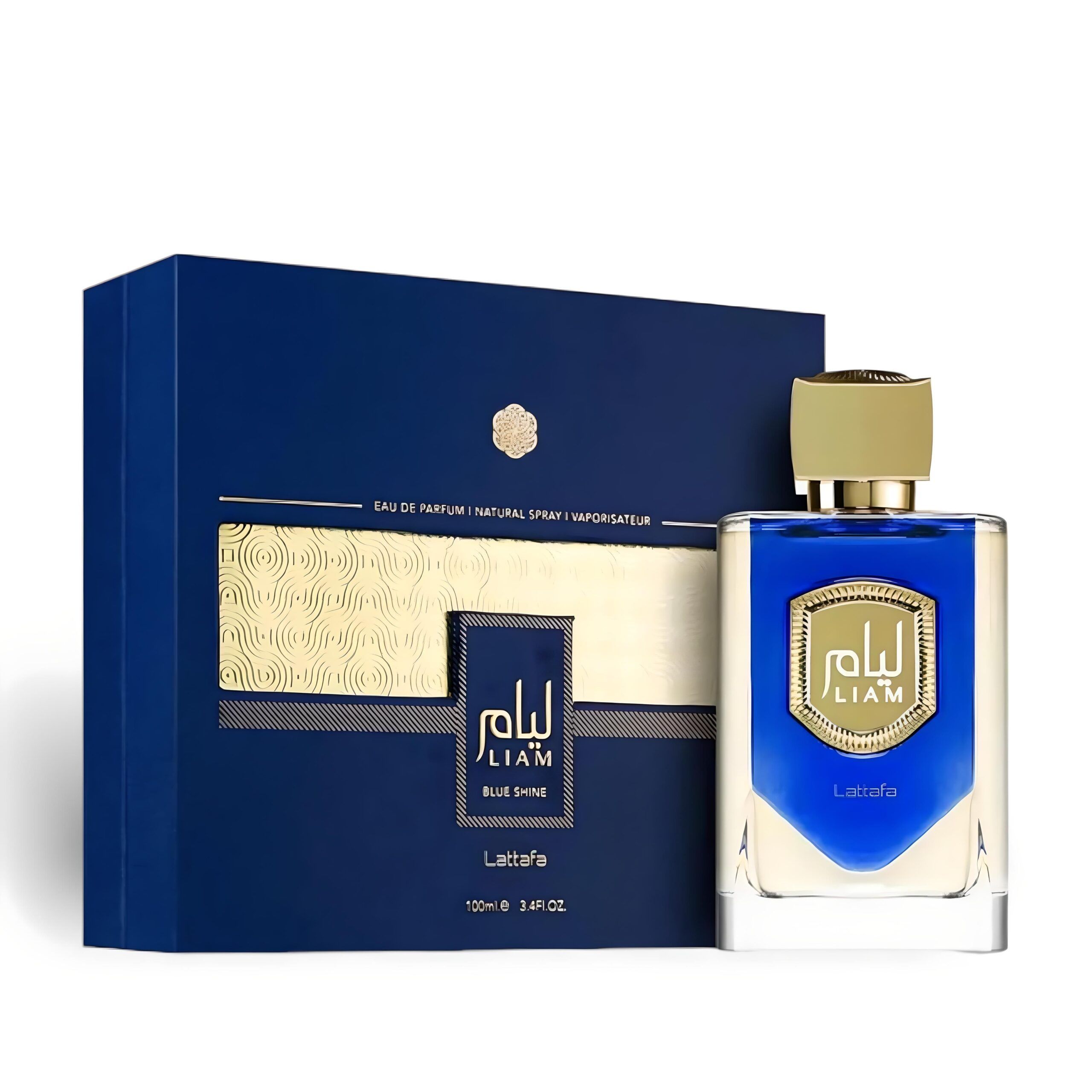 Lattafa Perfumes Liam Blue Shine Eau de Parfum 100ml Spray - Peacock Bazaar