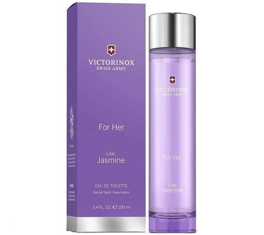 Swiss Army Victorinox Lilac Jasmine Eau de Toilette 100ml Spray - Peacock Bazaar