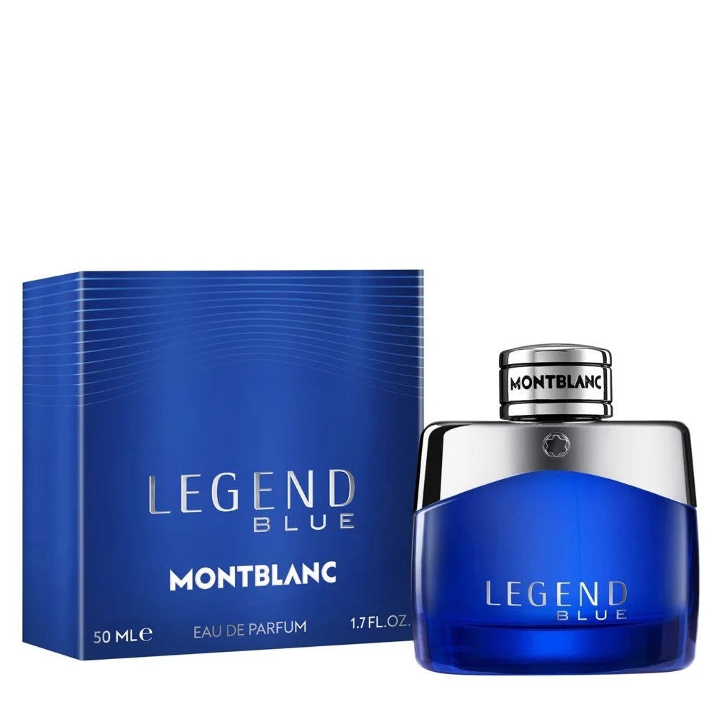 Mont Blanc Legend Blue Eau de Parfum 100ml, & 50ml Spray - Peacock Bazaar