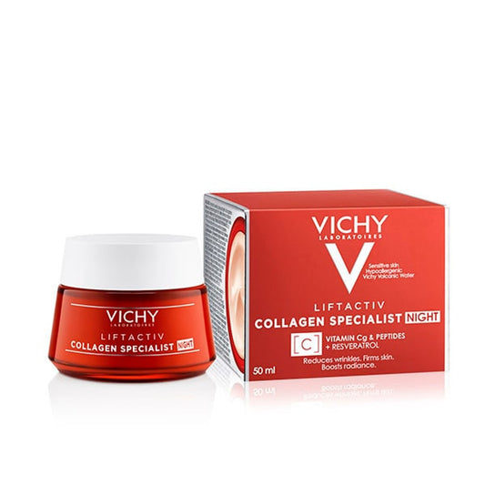 Vichy Liftactiv Collagen Specialist Night cream 50ml - Peacock Bazaar