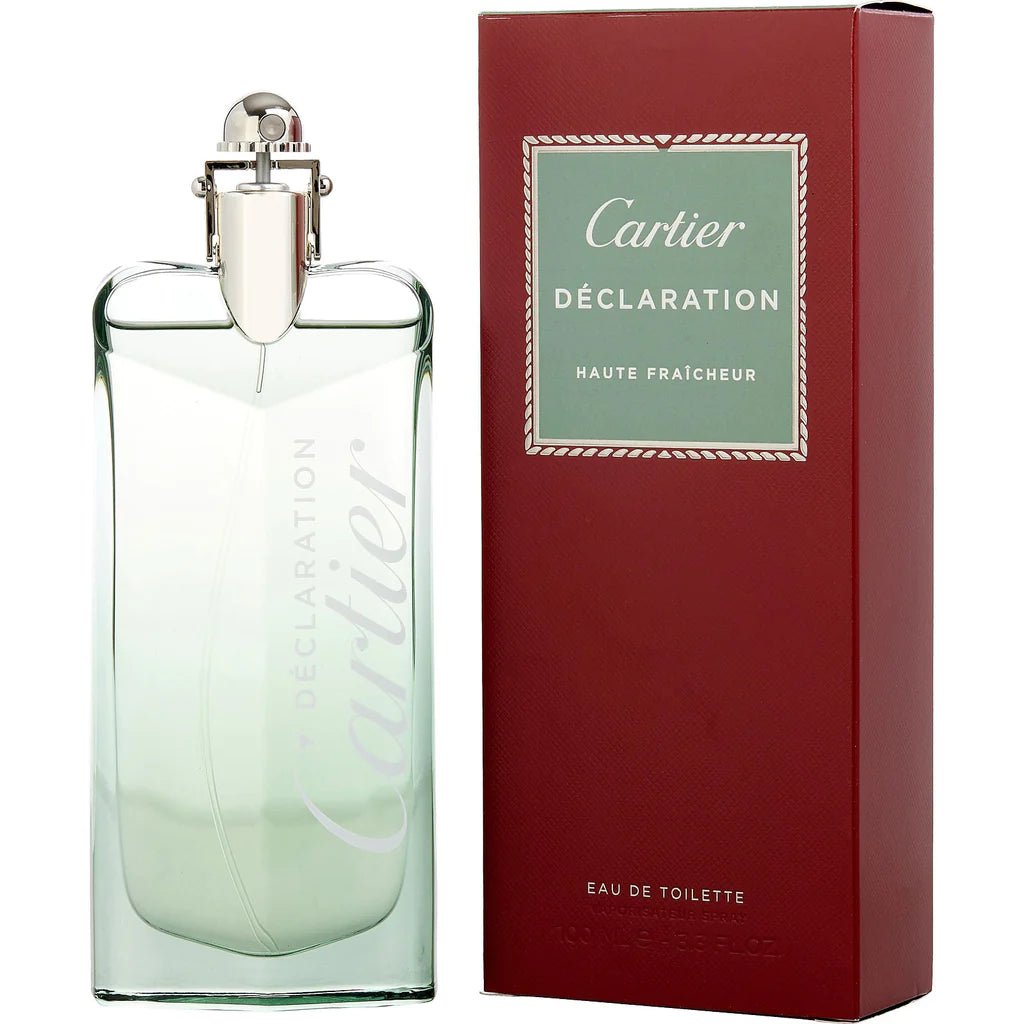 Cartier Déclaration Haute Fraîcheur Eau de Toilette 100ml & 50ml - Peacock Bazaar