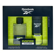 Reebok Inspire Your Mind Men Gift Set 100ml EDT - 150ml Deodorant Spray - Peacock Bazaar