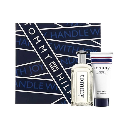 Tommy Hilfiger Tommy Gift Set 100ml EDT - 100ml Shower Gel - Peacock Bazaar