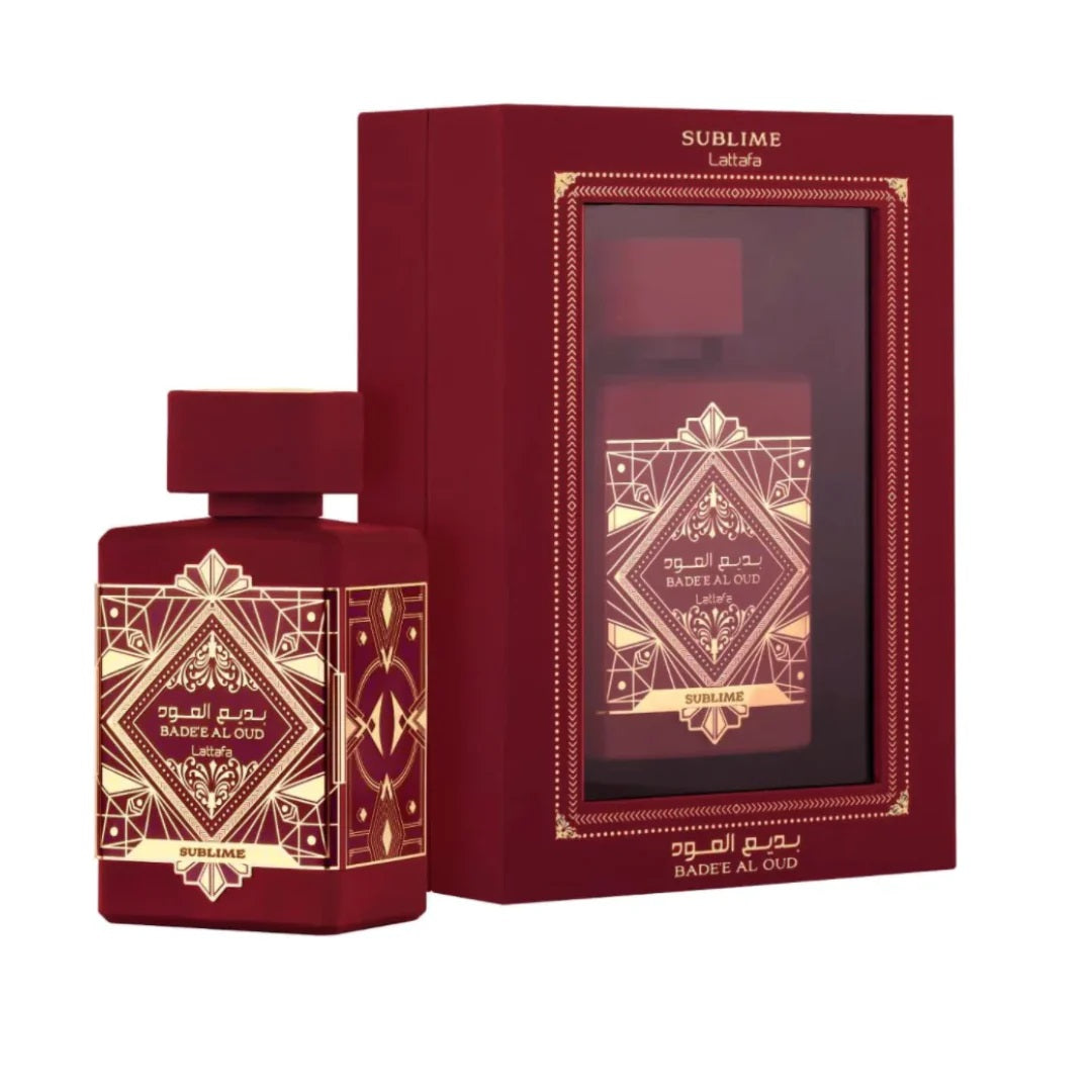 Lattafa Perfumes Bade'e Al Oud Sublime Eau de Parfum 100ml Spray - Peacock Bazaar