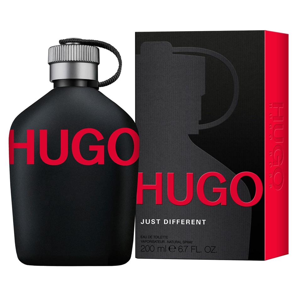 Hugo Boss Just Different Eau de Toilette 200ml, 125ml, 75ml, & 40ml Spray - Peacock Bazaar