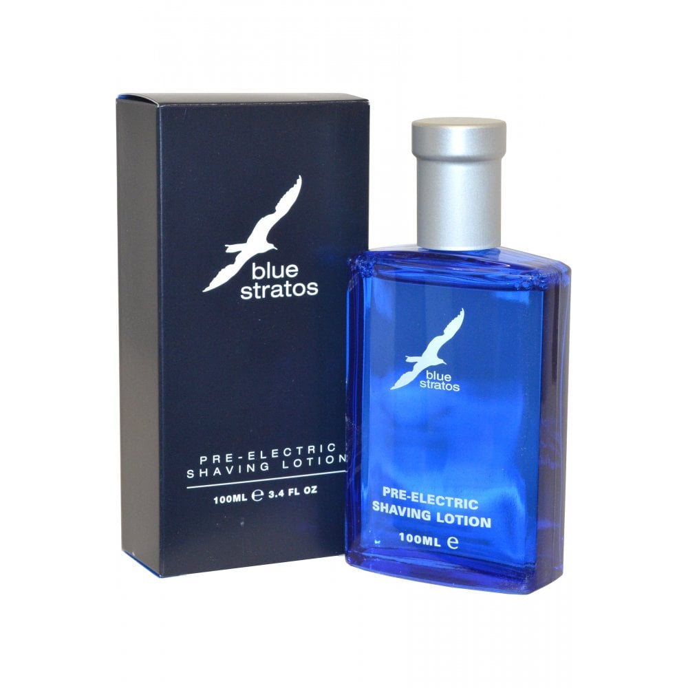 Parfums Bleu Limited Blue Stratos Pre-Electric Shaving Lotion 100ml - Peacock Bazaar