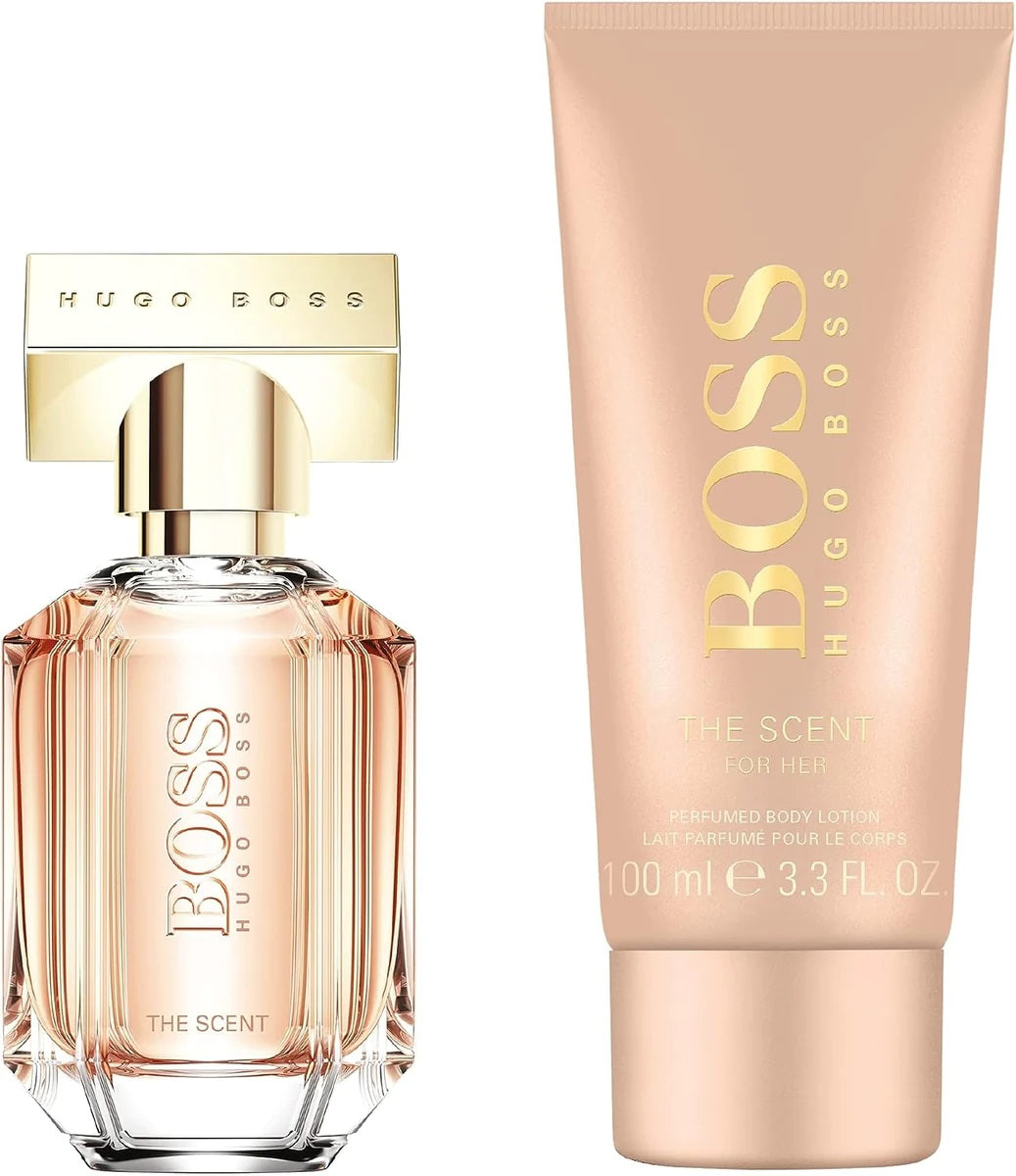 Hugo Boss The Scent for Her Gift Set 50ml EDP - 75ml Body Lotion - Peacock Bazaar