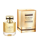 Boucheron Quatre Iconic Eau de Parfum 100ml, 50ml & 30ml Spray - Peacock Bazaar