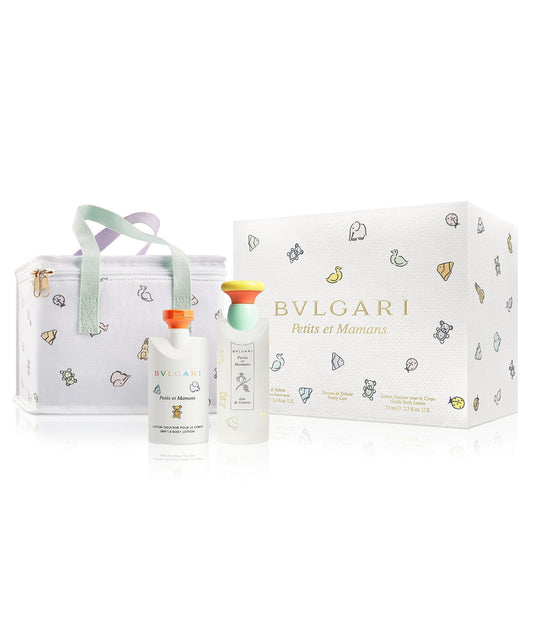 Bvlgari Petits et Mamans Gift Set 100ml EDT - 75ml Body Lotion - Bag - Peacock Bazaar