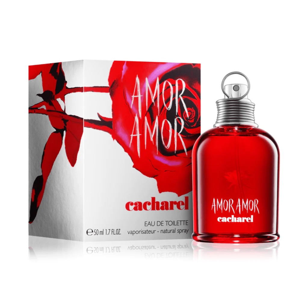 Cacharel Amor Amor Eau de Toilette 100ml, 50ml, & 30ml Spray - Peacock Bazaar