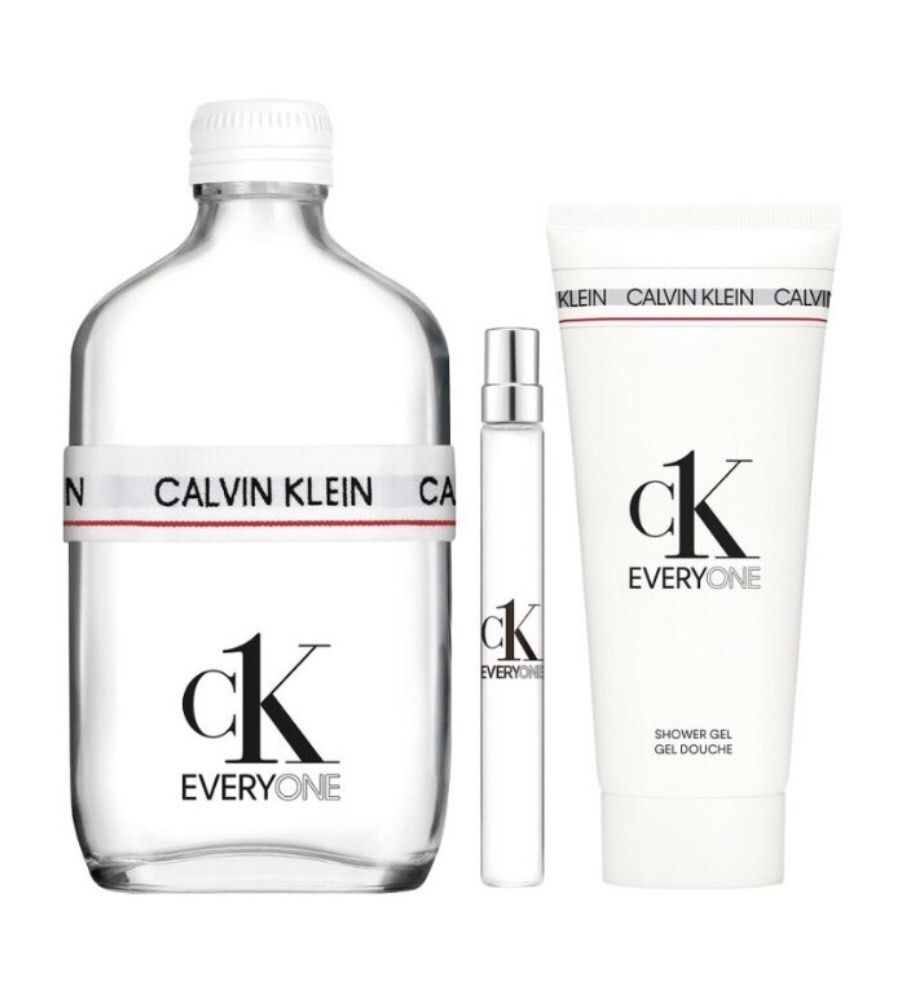 Calvin Klein CK Everyone Gift Set 200ml EDT - 100ml Shower Gel - 10ml EDT - Peacock Bazaar