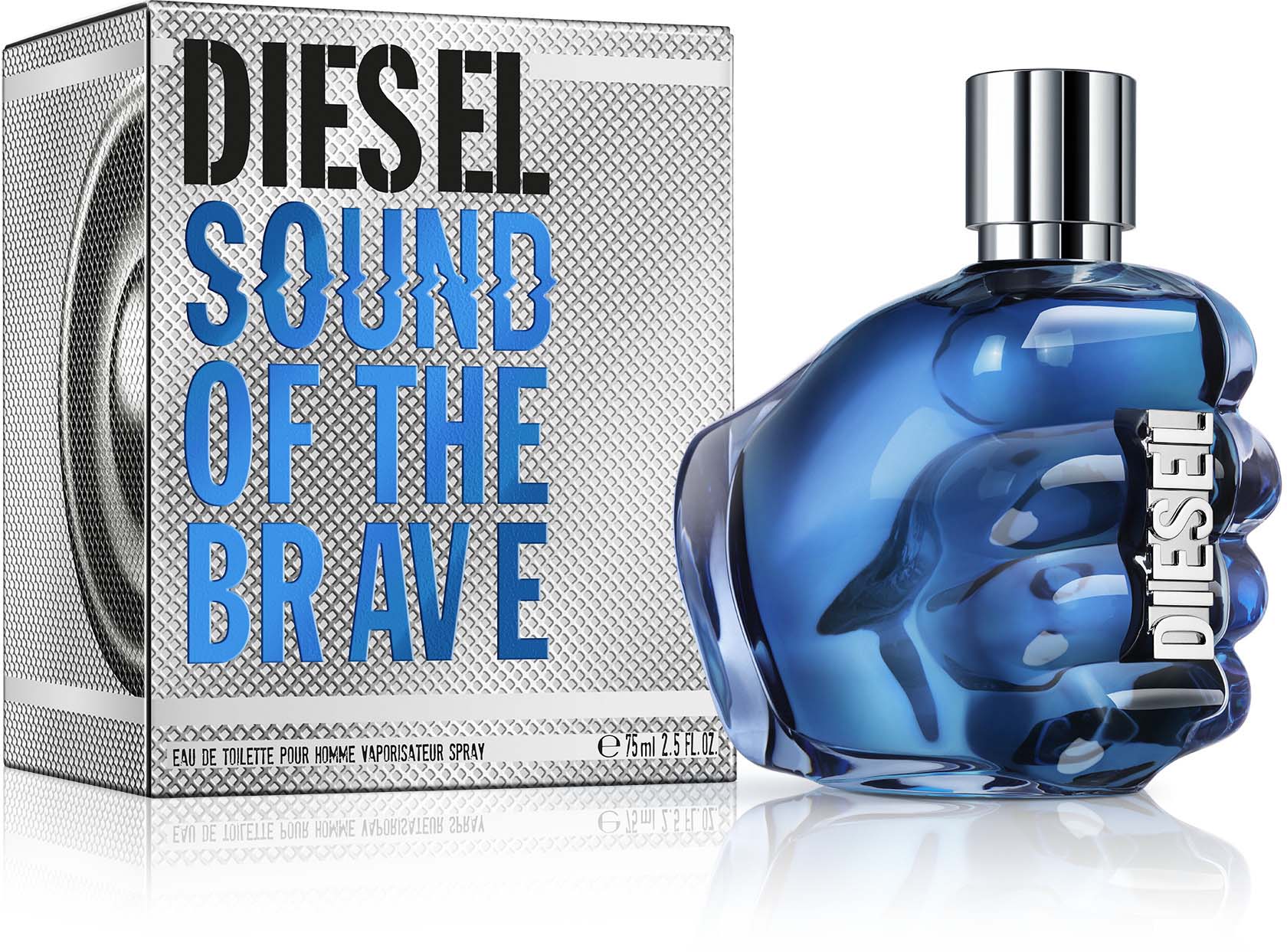 Diesel Sound Of The Brave Eau de Toilette 125ml, 75ml, & 50ml Spray - Peacock Bazaar