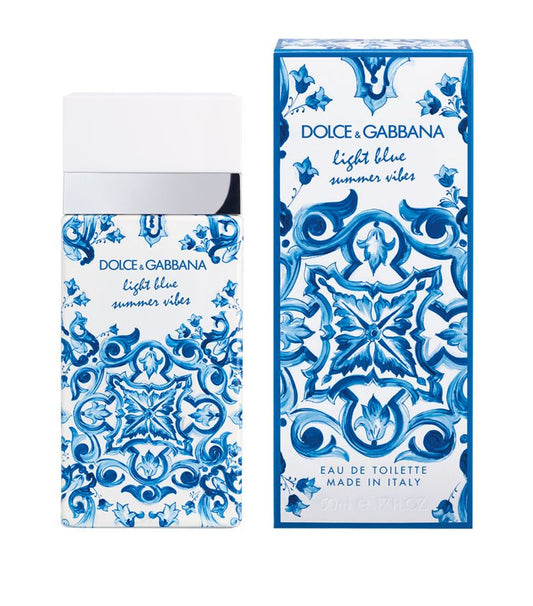 Dolce & Gabbana Light Blue Summer Vibes Eau de Toilette 50ml Spray - Peacock Bazaar