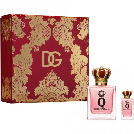 Dolce & Gabbana Q Gift Set 50ml EDP - 5ml EDP - Peacock Bazaar