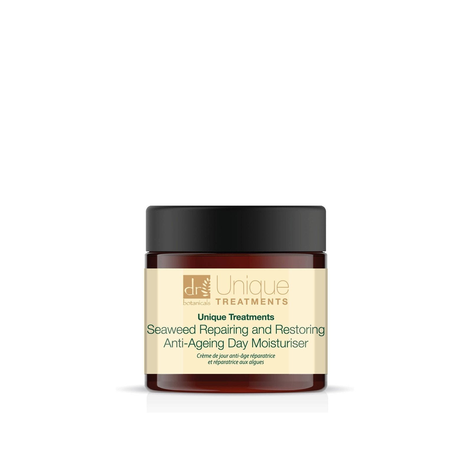 Dr Botanicals Unique Treatments Seaweed Repairing And Restoring Anti-Ageing Day Moisturiser 60ml - Peacock Bazaar