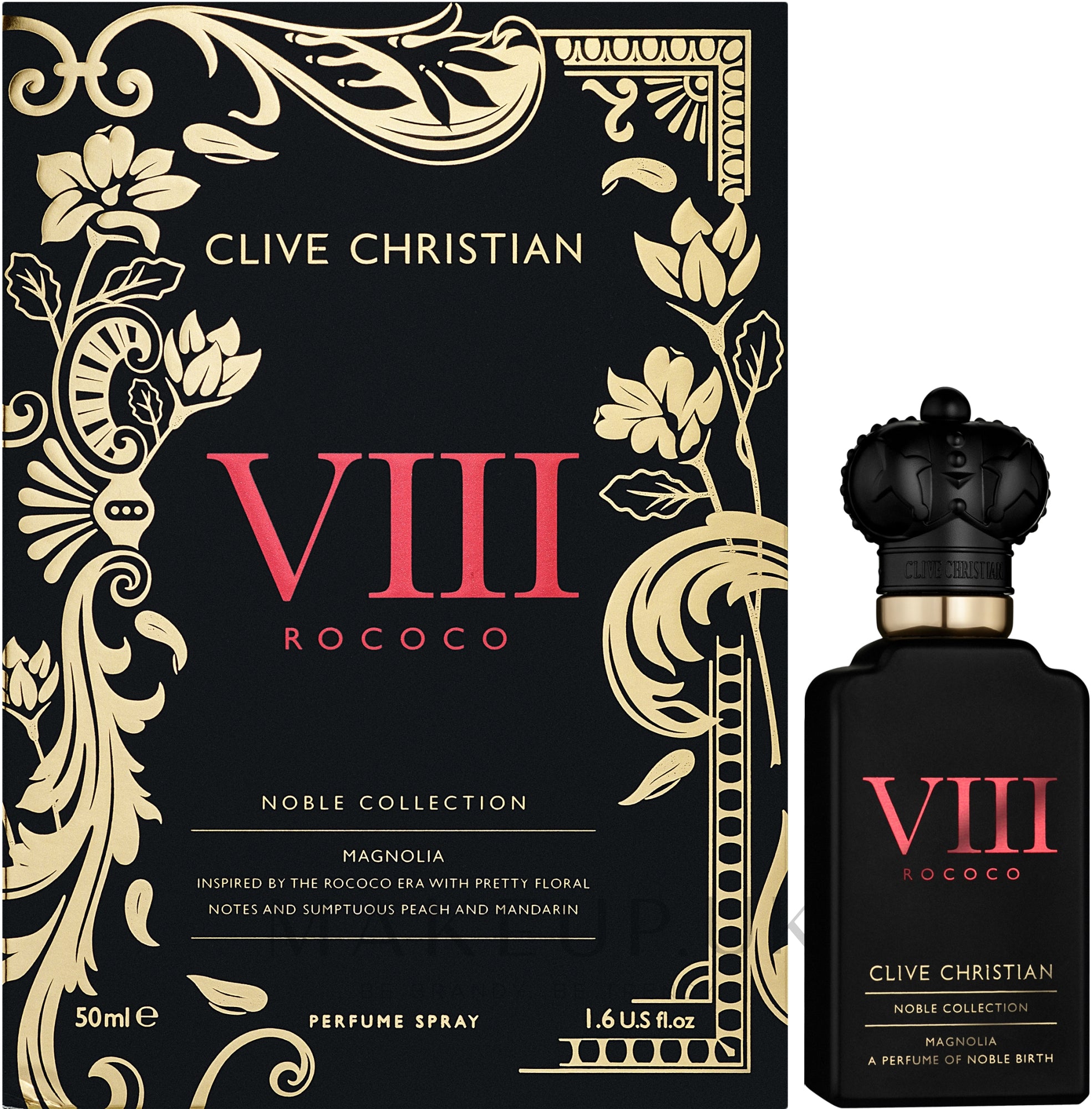 Clive Christian VIII Rococò Immortelle Eau de Parfum 50ml Spray - Peacock Bazaar