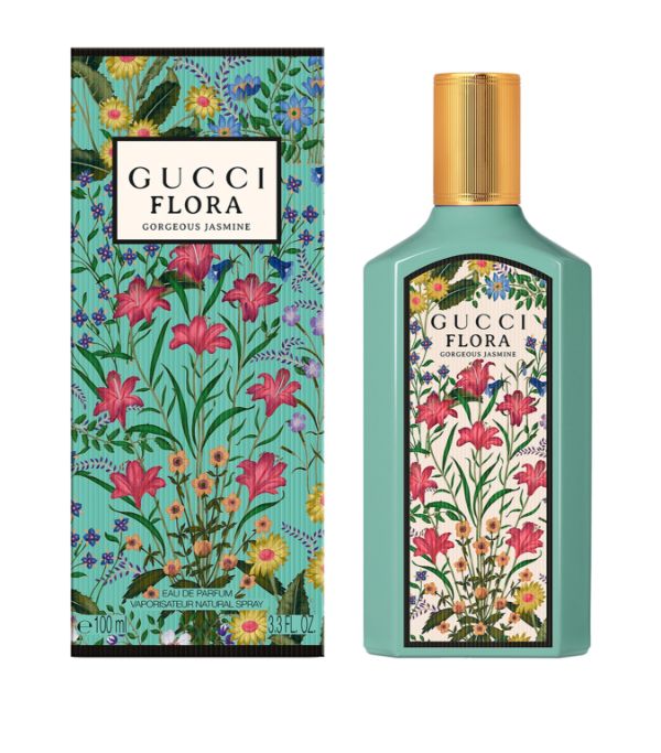 Gucci Flora Gorgeous Jasmine Eau de Parfum 100ml, 50ml, & 30ml Spray - Peacock Bazaar