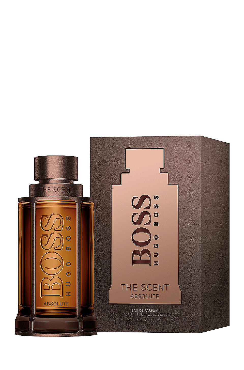 Hugo Boss The Scent Absolute Eau de Parfum 100ml, & 50ml Spray - Peacock Bazaar