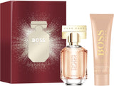 Hugo Boss Boss The Scent För Henne Gift Set 30ml EDP - 50ml Body Lotion - Peacock Bazaar