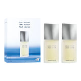 Issey Miyake L'Eau d'Issey Pour Homme Gift Set 2 x 40ml EDT - Peacock Bazaar