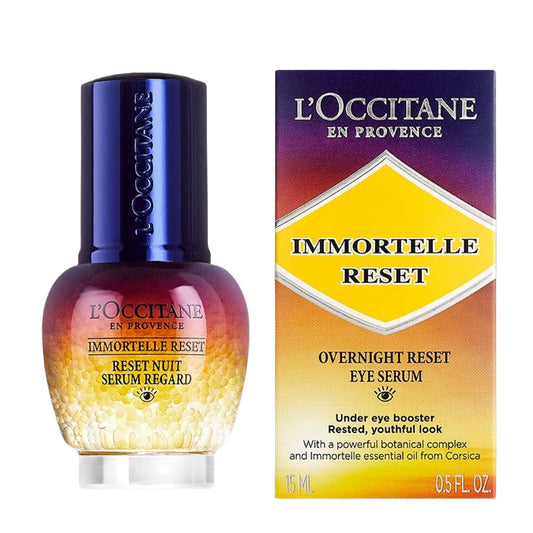 L'Occitane Immortelle Reset Overnight Eye serum 15ml - Peacock Bazaar