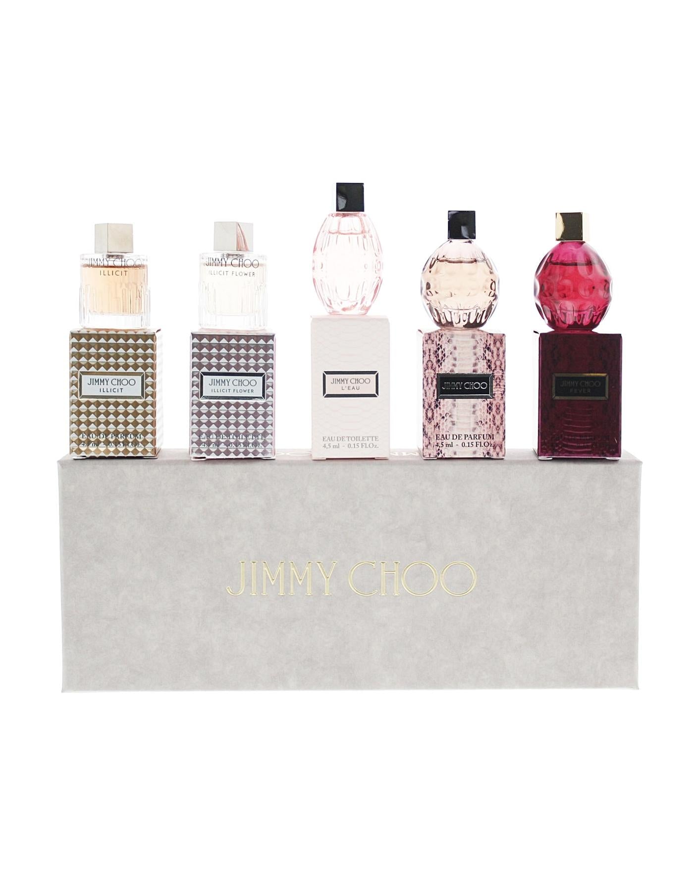 Jimmy Choo Miniature Gift Set - 5 Pieces - Peacock Bazaar