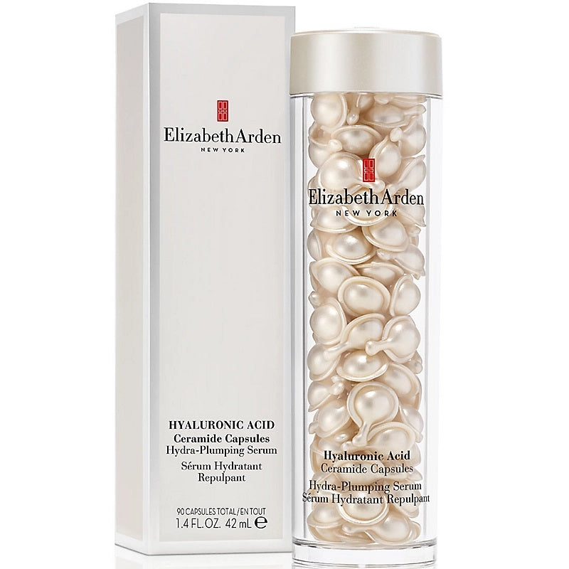 Elizabeth Arden Hyaluronic Acid Ceramide Capsules Hydra-Plumping Serum - 90, 60 , & 30 Capsules - Peacock Bazaar