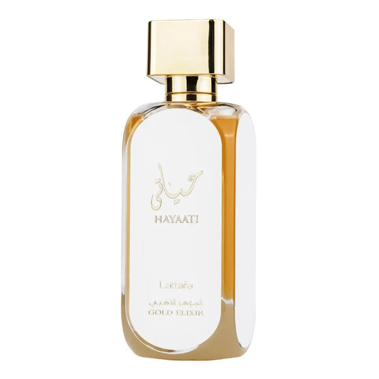 Lattafa Perfumes Hayaati Gold Elixir Eau de Parfum 100ml Spray - Peacock Bazaar