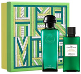 Hermès Eau d'Orange Verte Gift Set 100ml EDC - 80ml Hair & Body Shower Gel - Peacock Bazaar