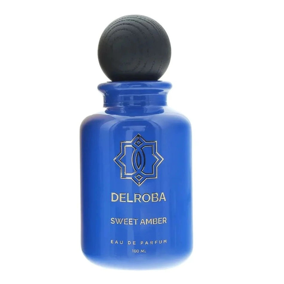 Delroba Parfums Sweet Amber Eau de Parfum 100ml Spray - Peacock Bazaar