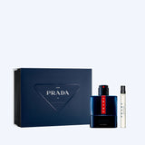 Prada Luna Rossa Ocean Eau de Parfum Gift Set 100ml EDP - 10ml EDP - Peacock Bazaar