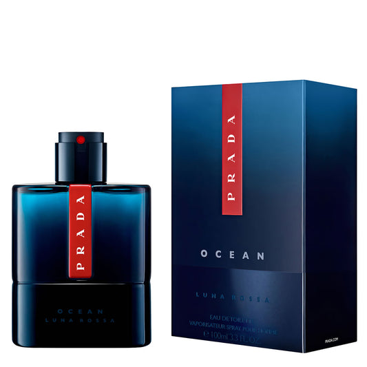 Prada Luna Rossa Ocean Eau de Parfum 100ml & 50ml Spray - Peacock Bazaar