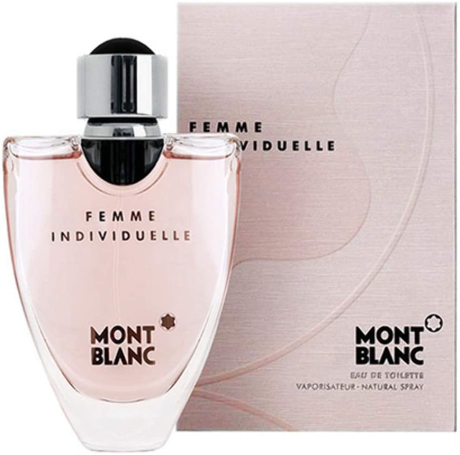 Mont Blanc Femme Individuelle Eau de Toilette 75ml, & 50ml Spray - Peacock Bazaar