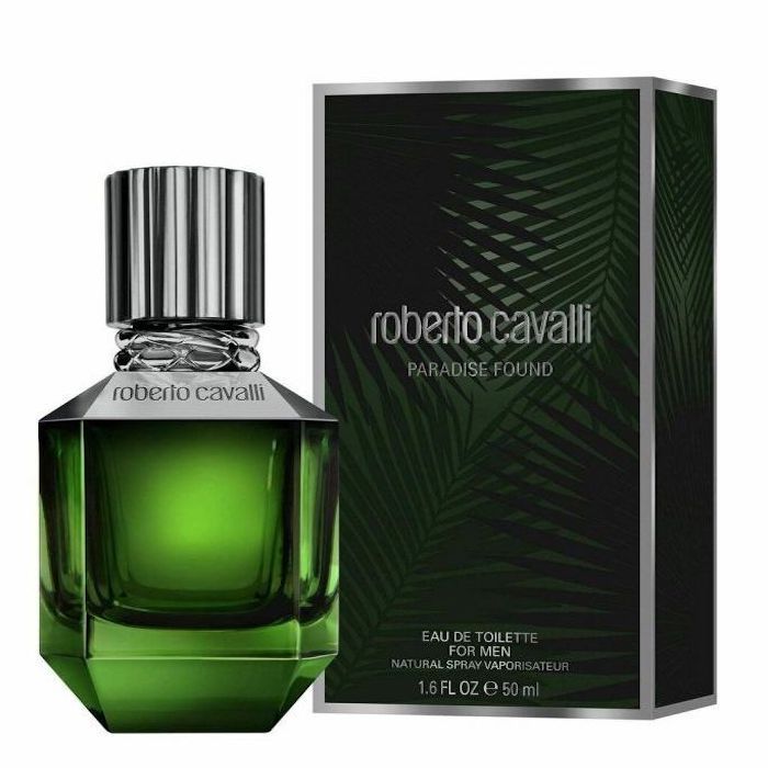 Roberto Cavalli Paradise Found For Men Eau de Toilette 50ml Spray - Peacock Bazaar