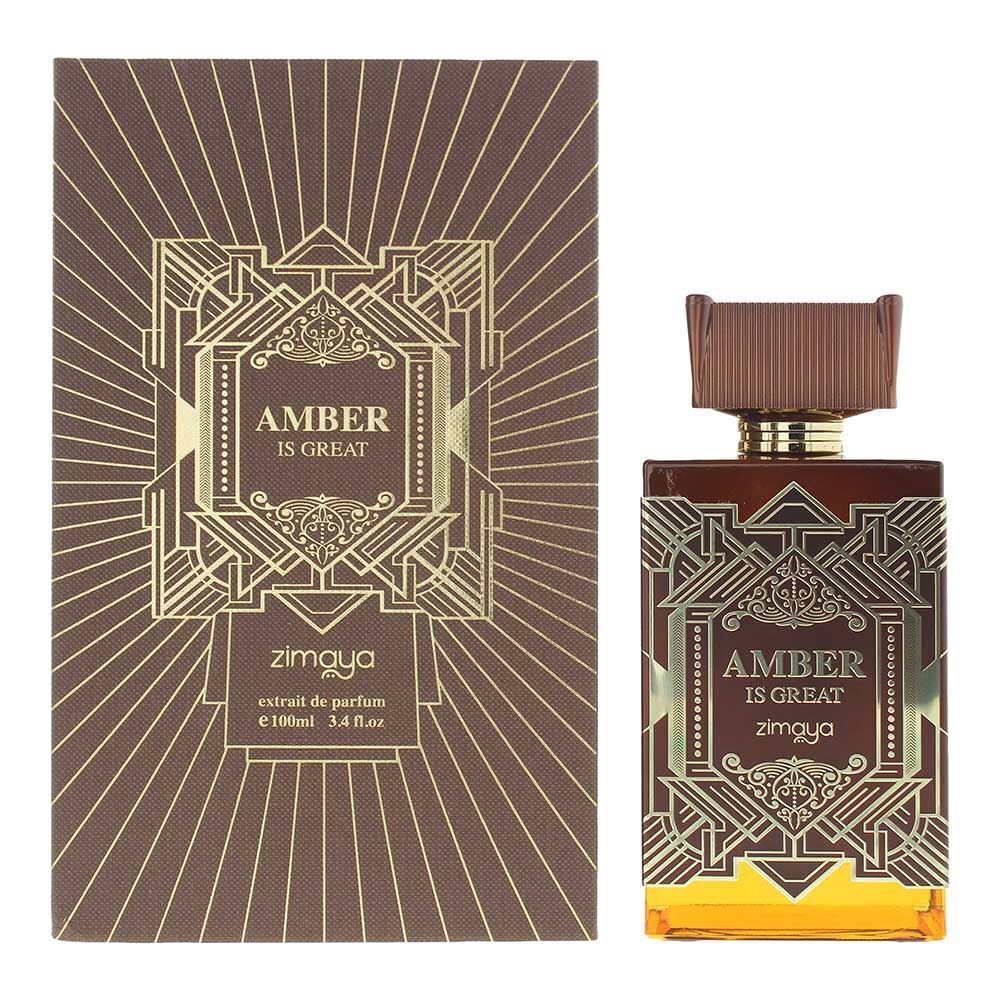 Afnan Zimaya Amber Is Great Extrait de Parfum 100ml Spray - Peacock Bazaar