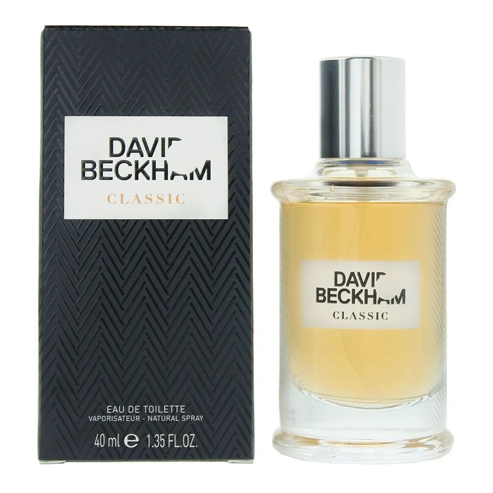 David Beckham Classic Eau de Toilette 40ml Spray - Peacock Bazaar