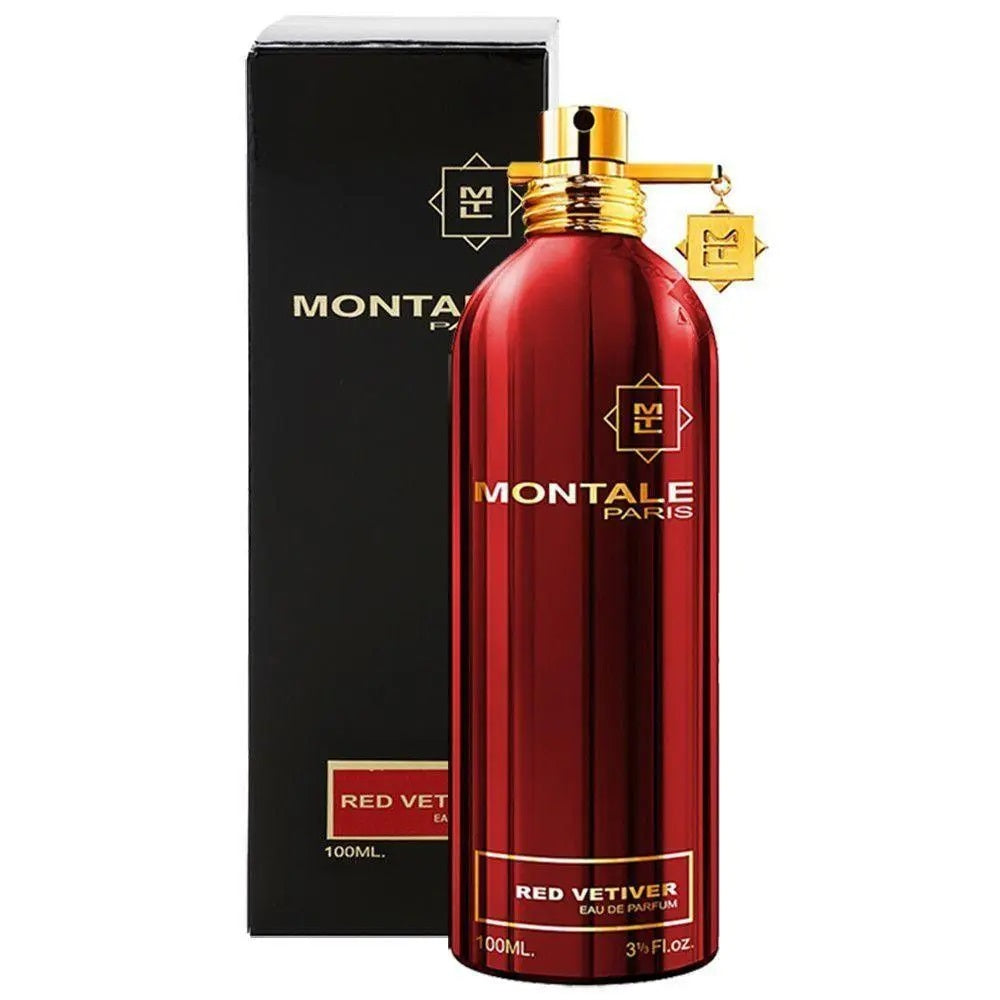 Montale Red Vetiver Eau de Parfum 100ml, & 50ml Spray - Peacock Bazaar