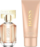 Hugo Boss The Scent For Her Eau De Parfum Woman's Gift Set Spray 30ml With Body Lotion - Peacock Bazaar